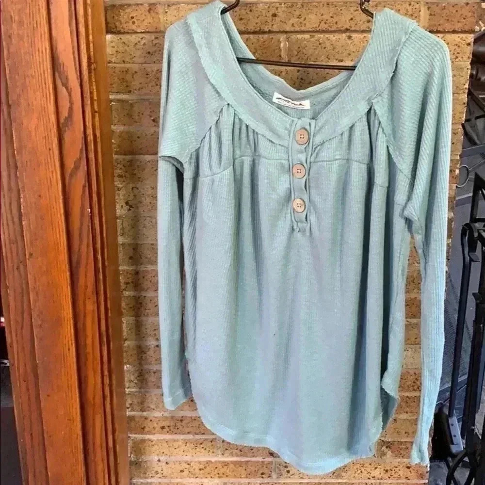 Free People long sleeve top.